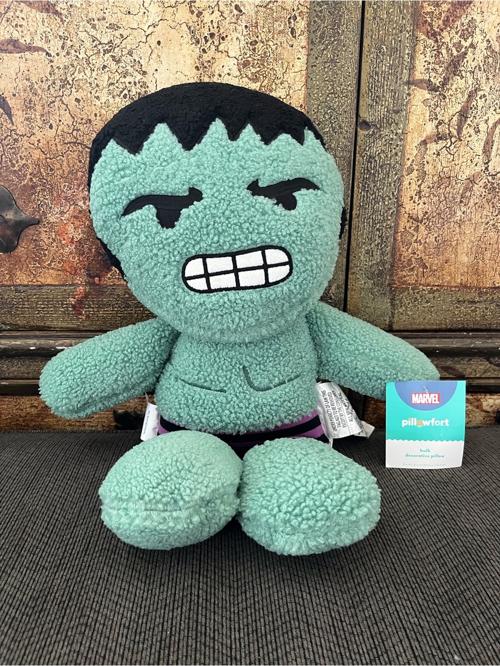 Marvel The Hulk  Kids' Pillow Buddy - The Marvel Collection by Pillowfort